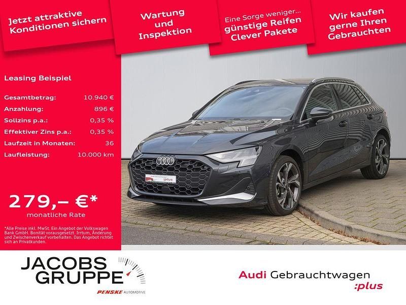 Manhattangrau metallic Gebraucht 2025 Audi A3 Advanced Plus Limousine | 32.490 € (Superpreis) - Bild 1/4