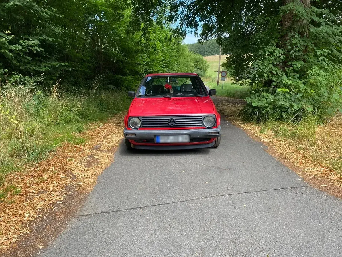 Gebraucht VW Golf II 129 PS (94 kW) 1989 Rot Kleinwagen