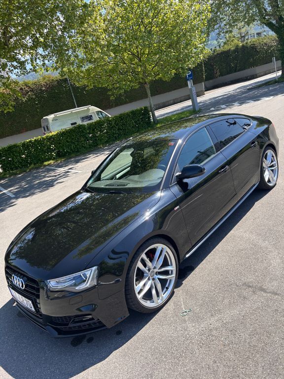 Schwarz Gebraucht 2015 Audi A5 S-Line Coupé | 20.000 € (Teuer) - Bild 1/4