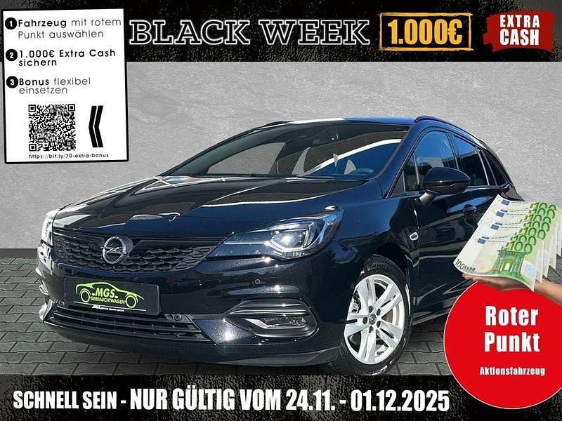Onyx schwarz (metall Gebraucht 2022 Opel Astra Ultimate Kombi | 19.870 € (Fairer Preis) - Bild 1/4