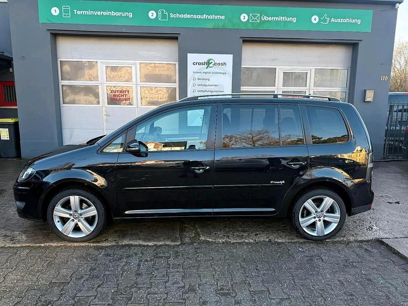Schwarz Gebraucht 2009 VW Touran Van / Kleinbus | 4.950 € (Fairer Preis) - Bild 1/4