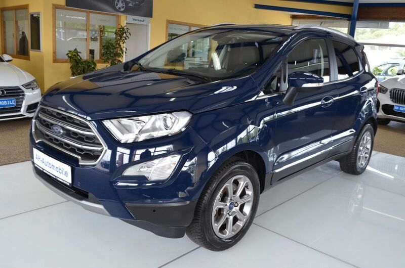 Blau Gebraucht 2020 Ford Ecosport Titanium SUV | 13.880 € (Superpreis) - Bild 1/4