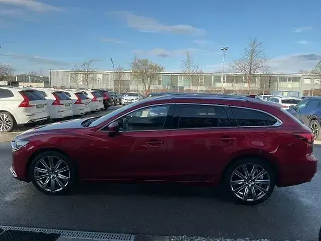 Gebraucht Mazda 6 Exclusive-Line 165 PS (121 kW) 2024 Soul red crystal m Kombi