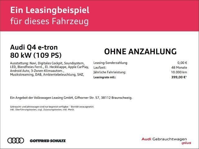 Gebraucht Audi Q4 e-tron Basis 210 kW (286 PS) 2025 Blau SUV