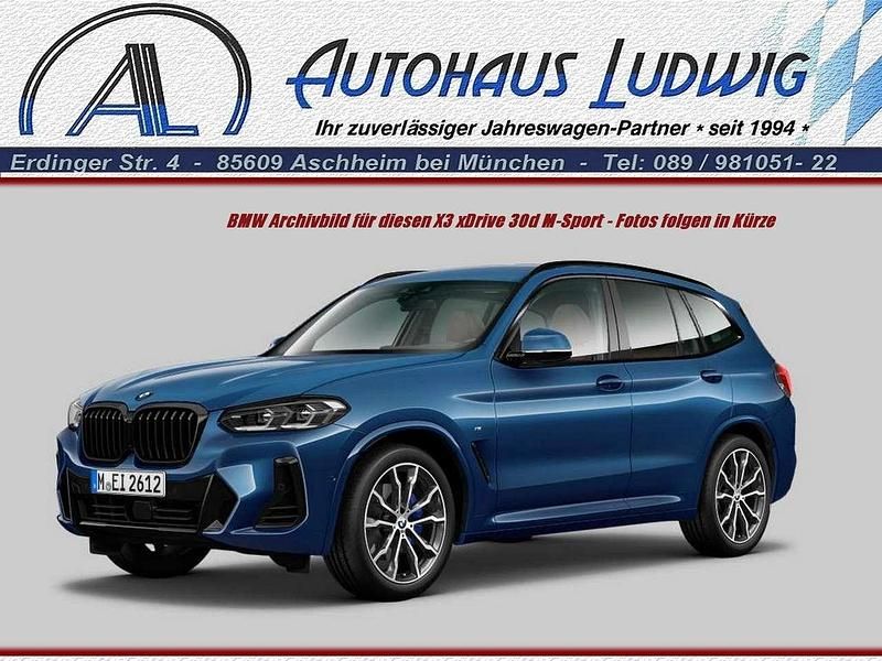 Phytoniblaumetallic Gebraucht 2023 BMW X3 M Sport SUV | 41.900 € (Superpreis) - Bild 1/3