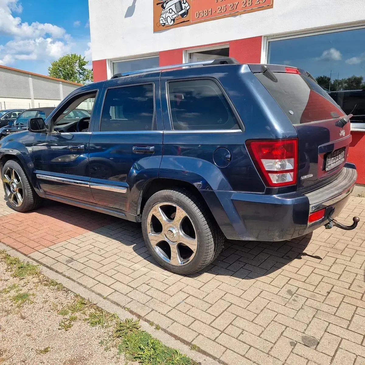 Gebraucht Jeep Grand Cherokee 303 PS (222 kW) 2008 Blau SUV