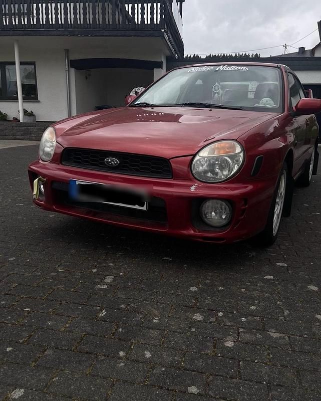 Rot Gebraucht 2001 Subaru Impreza Limousine | 5.000 € (Fairer Preis) - Bild 1/4
