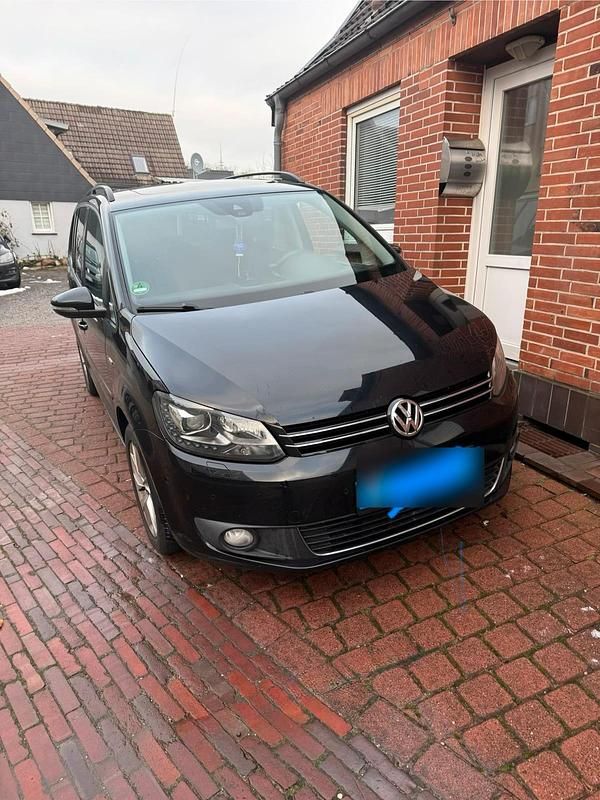 Gebraucht VW Touran 140 PS (102 kW) 2012 Schwarz Van / Kleinbus