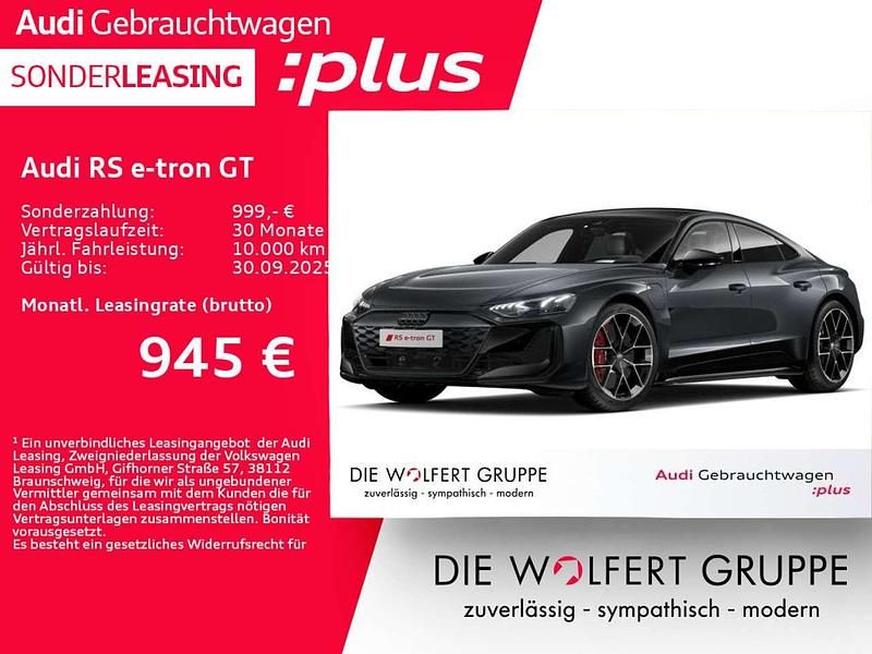 Daytonagrau perleffekt Neu 2024 Audi RS e-tron GT Ambiente Limousine | 119.340 € - Bild 1/4