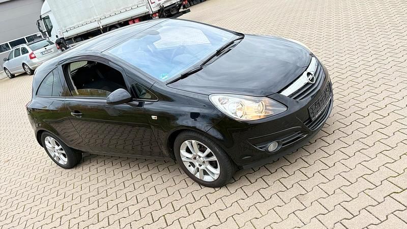 Schwarz Gebraucht 2009 Opel Corsa Coupé | 1.650 € (Fairer Preis) - Bild 1/4