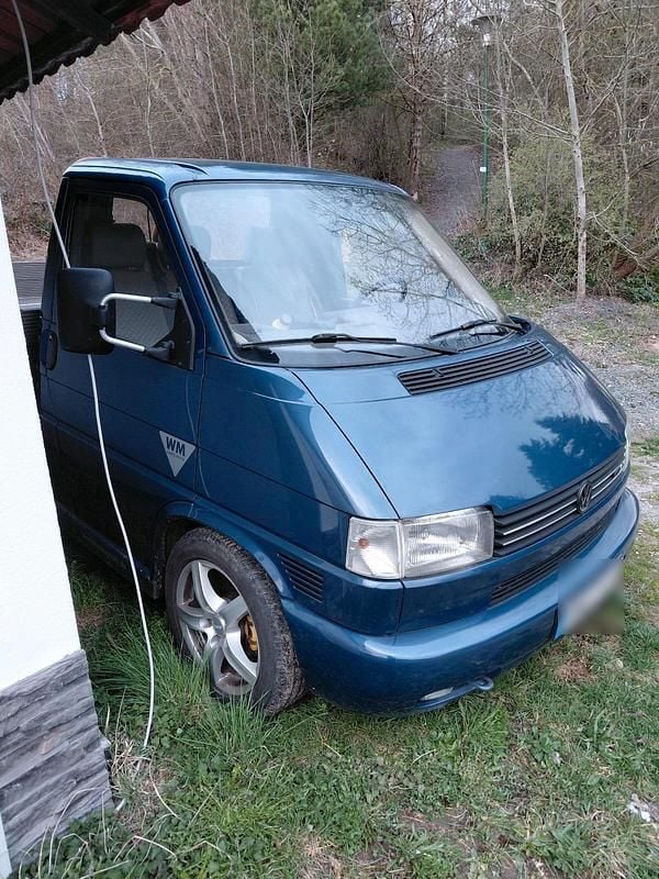 Second-hand VW T4 88 CP (64 kW) 2000 Albastru Van