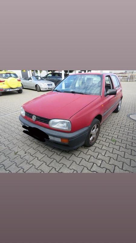 Gebraucht VW Golf III 75 PS (55 kW) 1993 Rot Kleinwagen