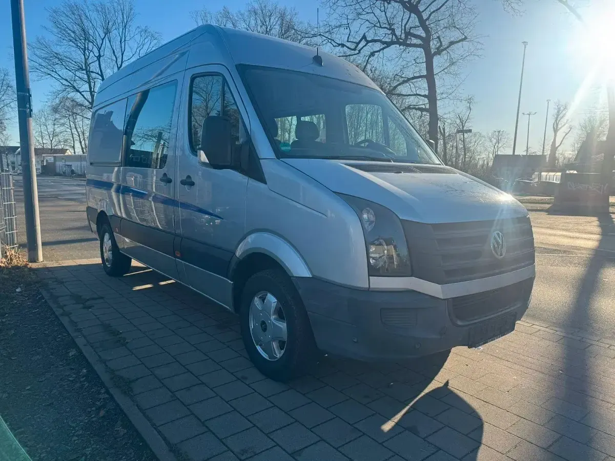 Używany VW Crafter 163 KM (119 kW) 2013 Srebrny Van