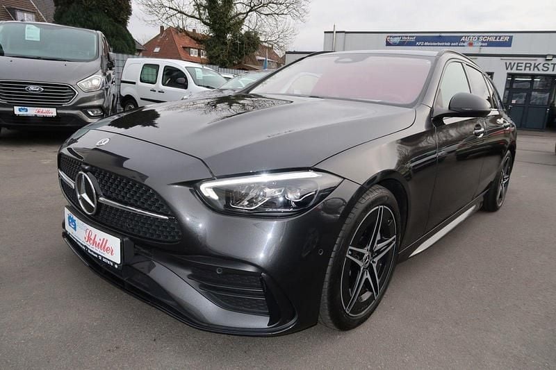 Gebraucht Mercedes C200 AMG line 204 PS (150 kW) 2021 Graphitgrau Kombi