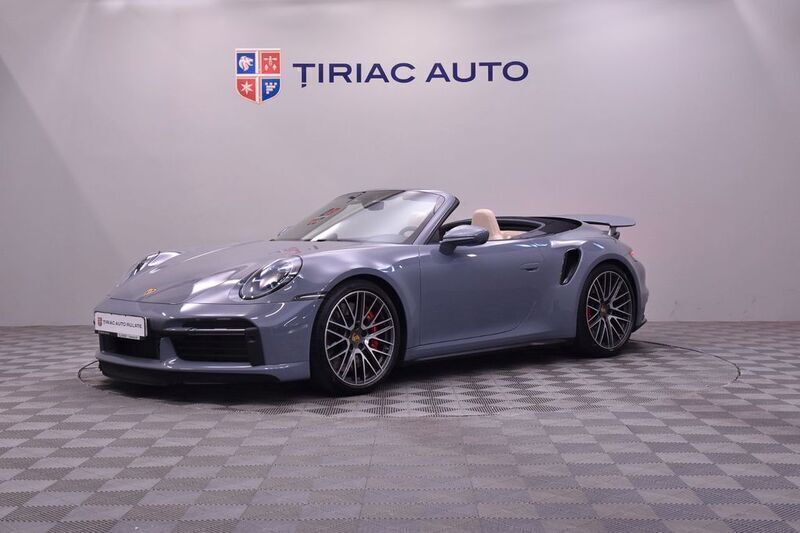 Grau Gebraucht 2023 Porsche 911 Turbo Cabriolet Cabrio | 209.000 € (Fairer Preis) - Bild 1/4