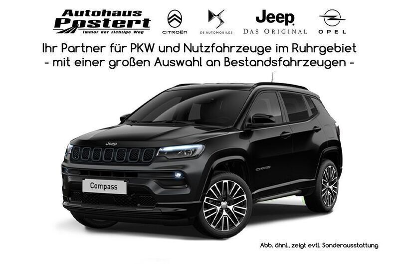 Schwarz Neu 2025 Jeep Compass Summit SUV | 40.310 € (Fairer Preis) - Bild 1/4