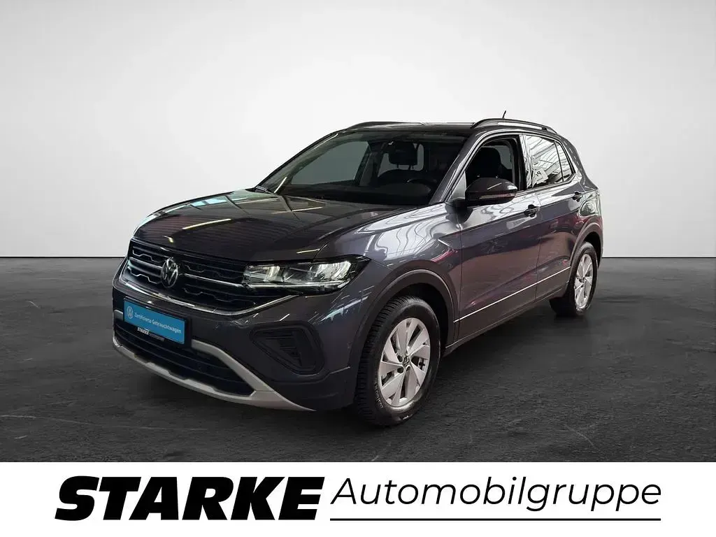 Gebraucht VW T-Cross Life 150 PS (110 kW) 2025 Grau (rauchgrau metallic) SUV