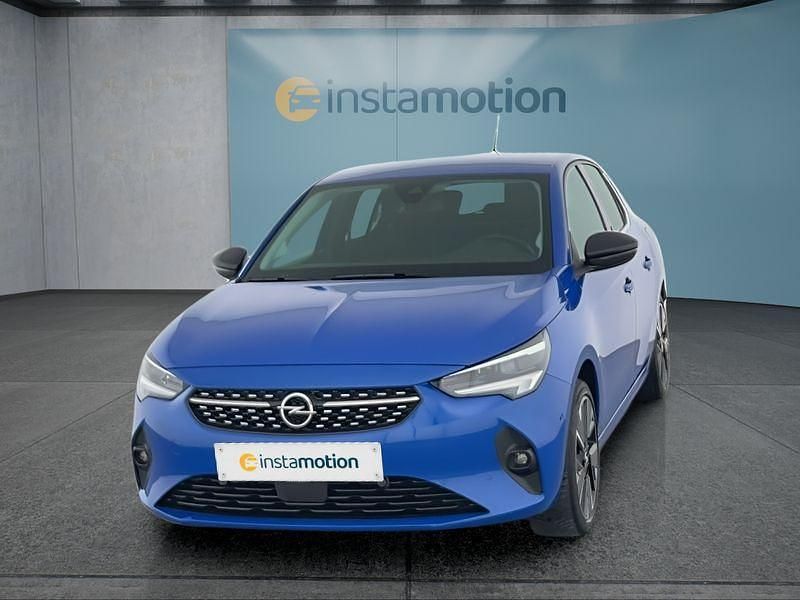 Blau Gebraucht 2022 Opel Corsa-e Elegance Kleinwagen | 15.099 € (Fairer Preis) - Bild 1/4
