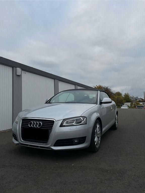 Grau Gebraucht 2008 Audi A3 Cabriolet S-Line Cabrio | 4.990 € (Superpreis) - Bild 1/4
