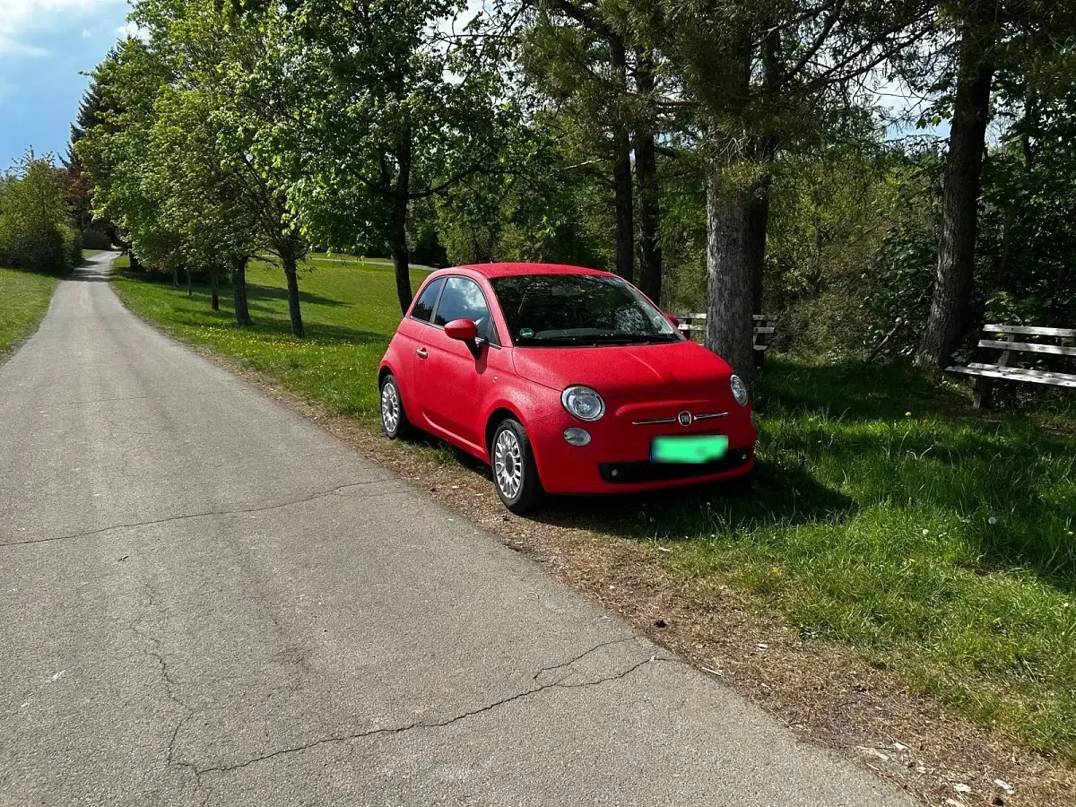 Gebraucht Fiat 500 101 PS (74 kW) 2008 Rot Kleinwagen