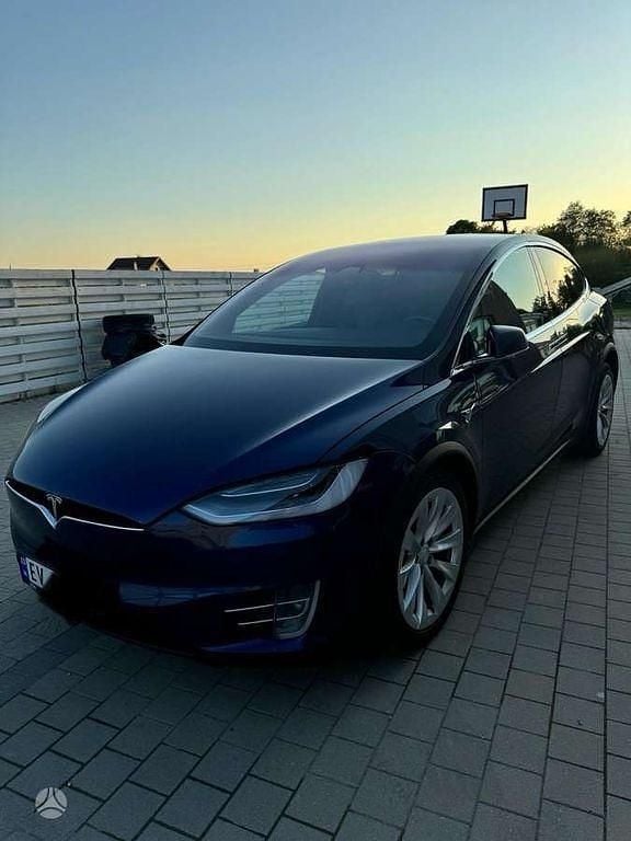 Gebraucht Tesla Model X 244 kW (332 PS) 2018 Blau SUV