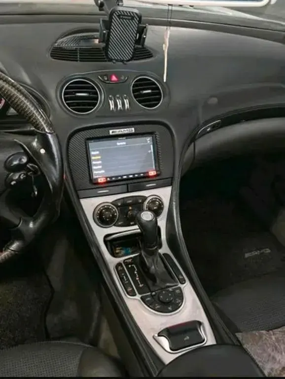 Gebraucht Mercedes SL55 AMG AMG 500 PS (367 kW) 2004 Silber Cabrio