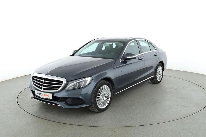 Grau Gebraucht 2014 Mercedes C200 Exclusive Limousine | 19.090 € (Fairer Preis) - Bild 1/3