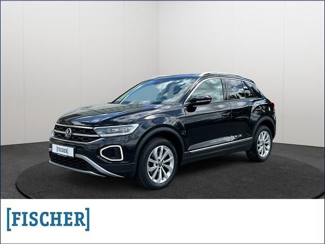 Schwarz Gebraucht 2022 VW T-Roc Style SUV | 18.955 € - Bild 1/4