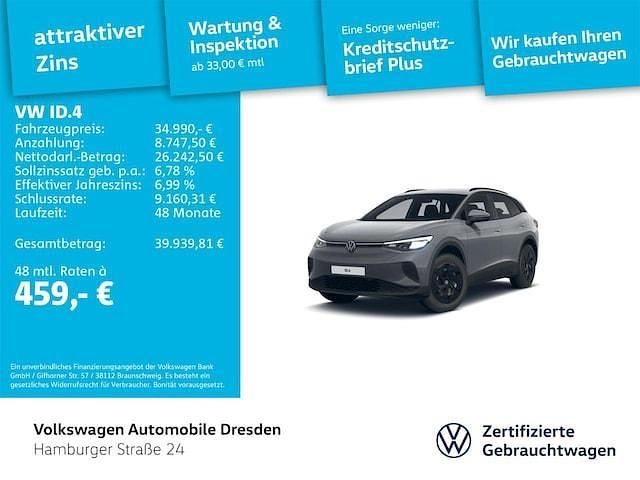 Gebraucht VW ID.4 Pro 210 kW (286 PS) 2024 Grau SUV