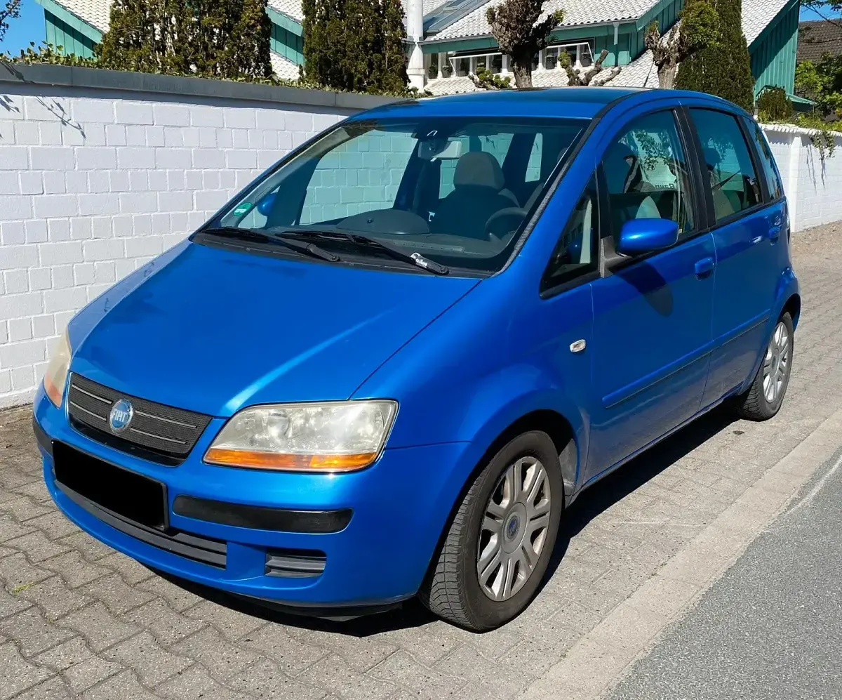 Gebraucht Fiat Idea 2006 Blau Van / Kleinbus