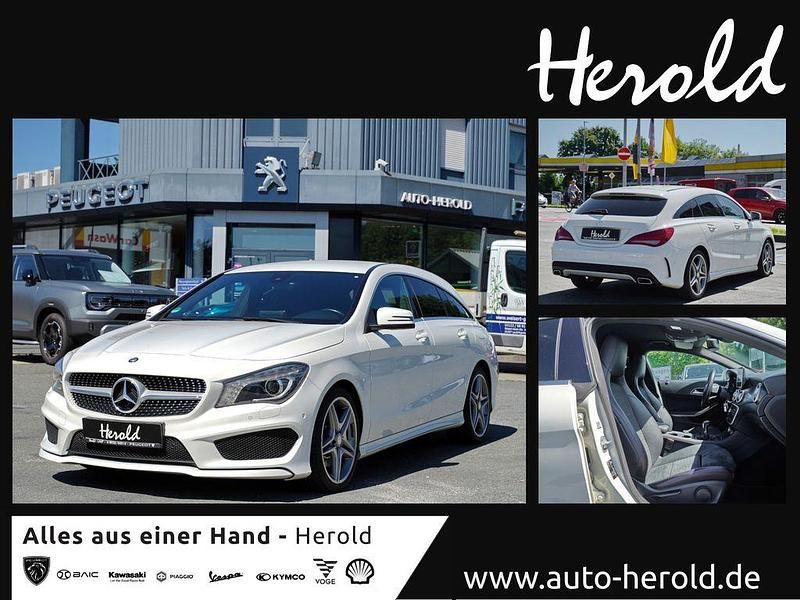 Weiß Gebraucht 2015 Mercedes CLA250 Shooting Brake Kombi | 20.499 € (Fairer Preis) - Bild 1/4
