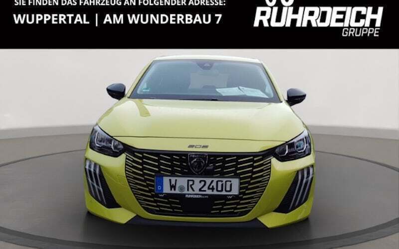 Gelb Neu 2025 Peugeot 208 Allure Kleinwagen | 22.490 € (Fairer Preis) - Bild 1/4