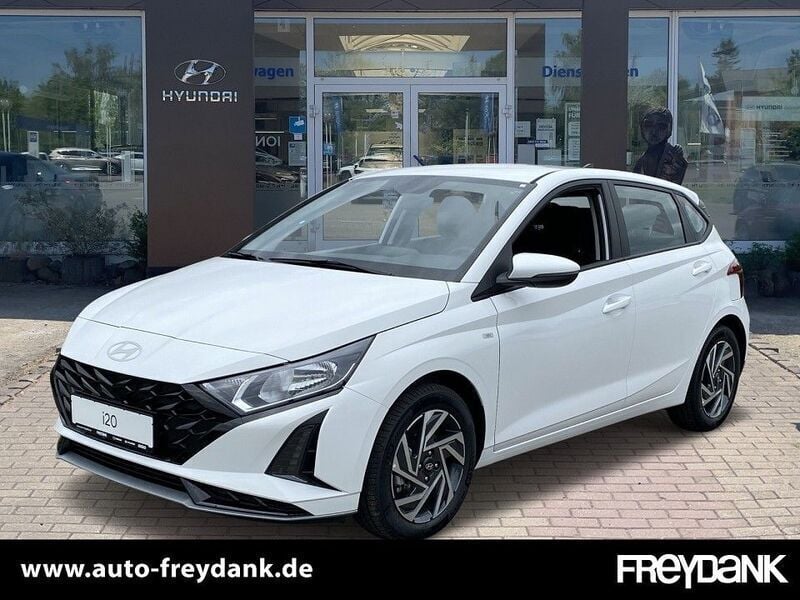 Atlas white Gebraucht 2024 Hyundai i20 Trend Kleinwagen | 19.499 € (Fairer Preis) - Bild 1/4