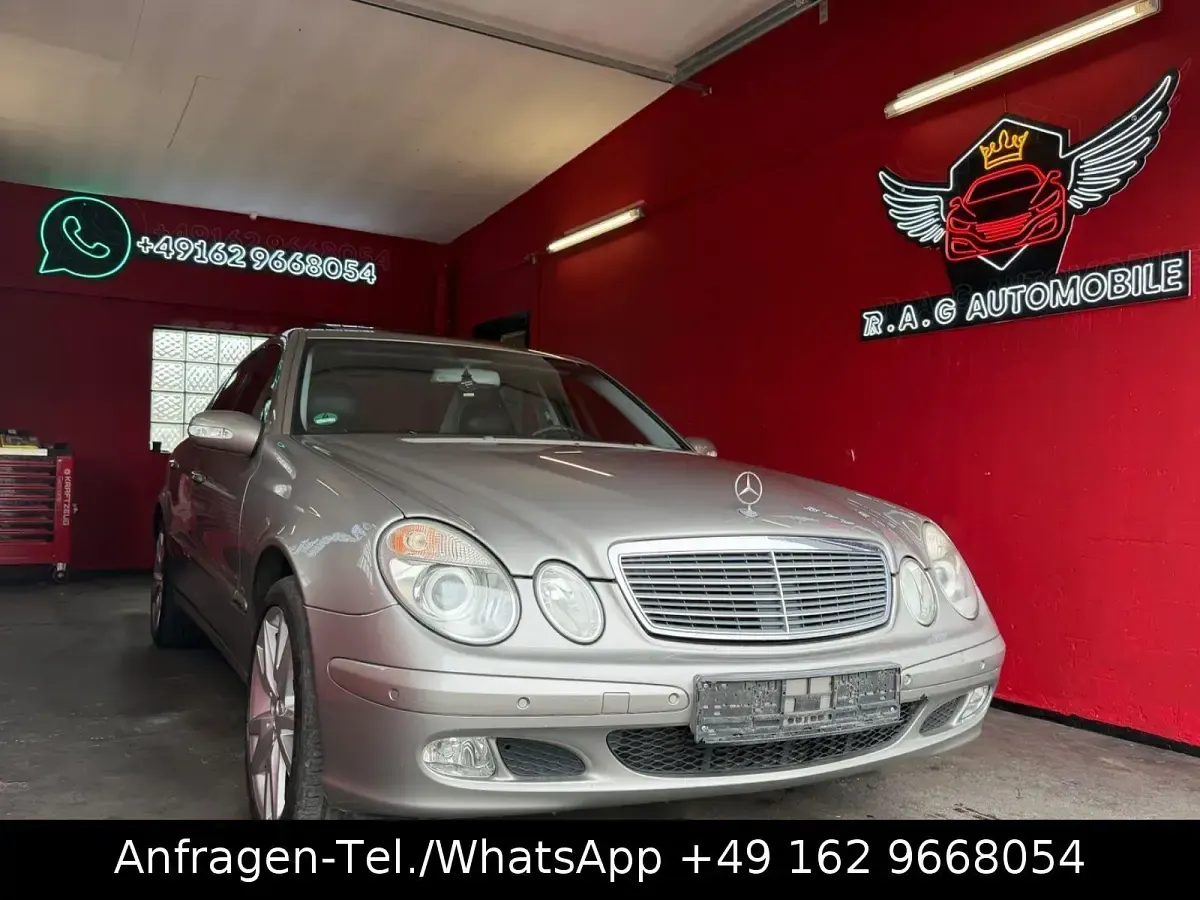 Second-hand Mercedes E200 163 CP (119 kW) 2003 Argintiu Berlinǎ
