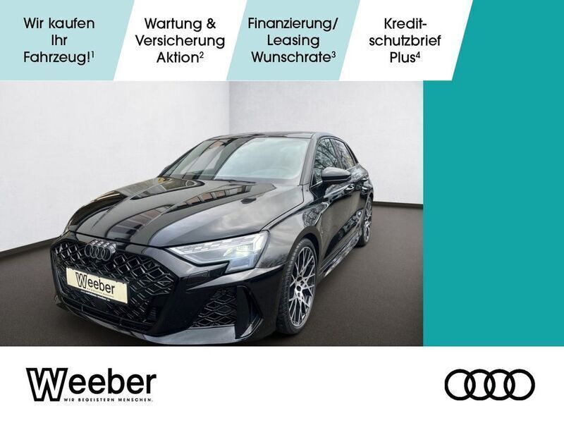 Schwarz Gebraucht 2024 Audi RS3 Sportback Sport Kleinwagen | 66.890 € - Bild 1/4