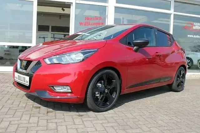 Gebraucht Nissan Micra 101 PS (74 kW) 2019 Rot metallic Kleinwagen