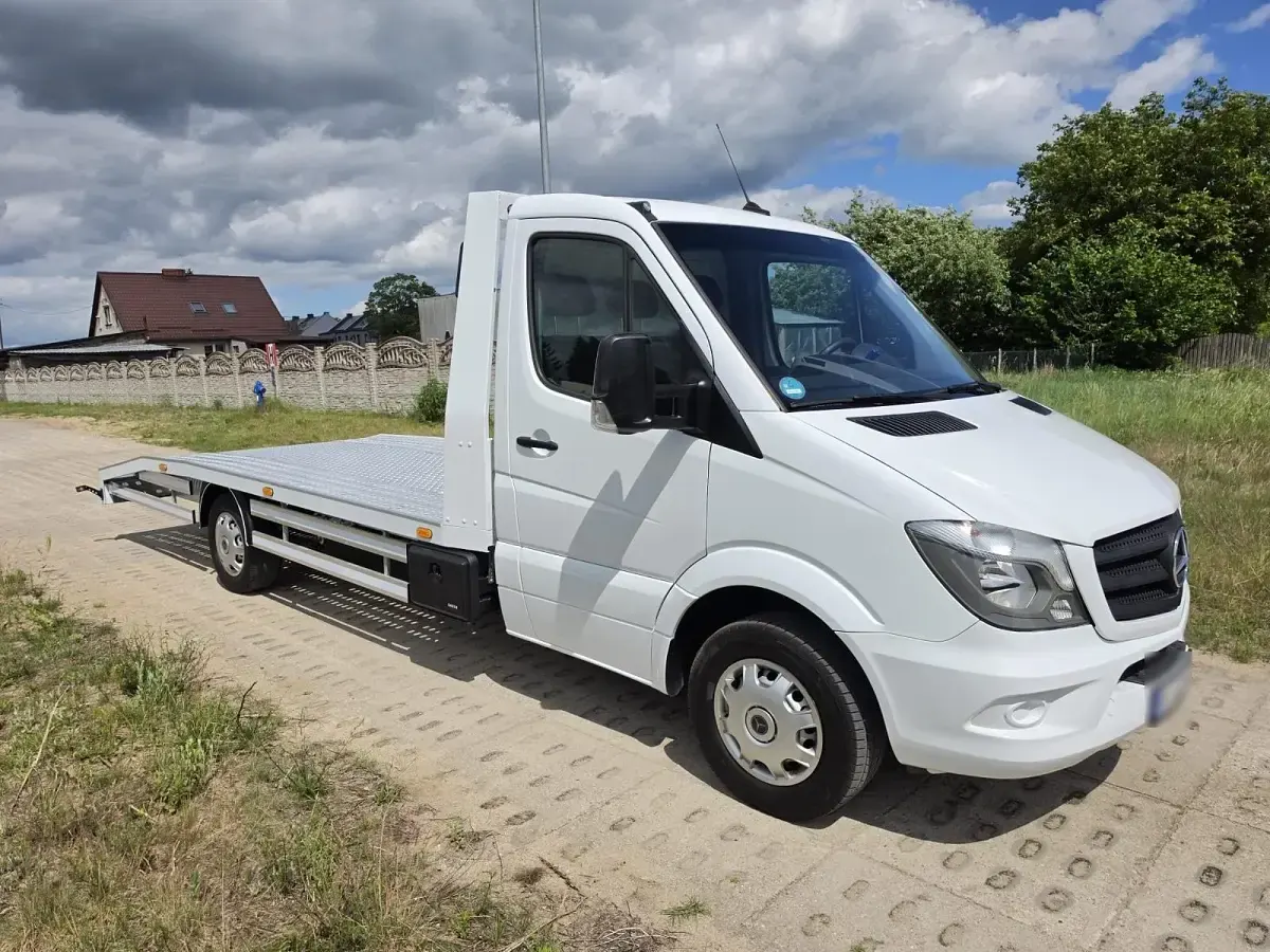 Gebraucht Mercedes Sprinter 163 PS (119 kW) 2015 Weiß Van