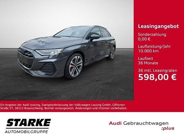 Daytonagrau perleffekt Gebraucht 2025 Audi A3 Sportback e-tron S-Line Kleinwagen | 44.670 € - Bild 1/4