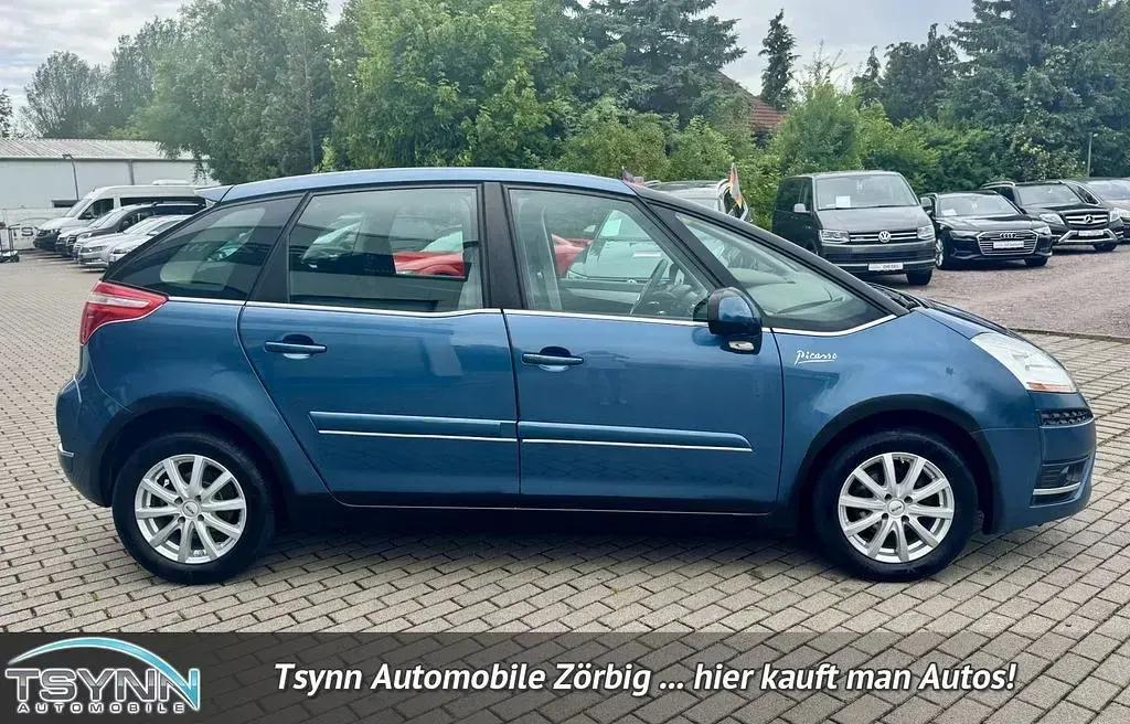 Gebraucht Citroën C4 Picasso Tendance 109 PS (80 kW) 2010 Blau kyanos mit schutzlack Van / Kleinbus