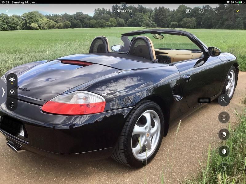 Gebraucht Porsche Boxster 204 PS (150 kW) 1997 Schwarz Cabrio