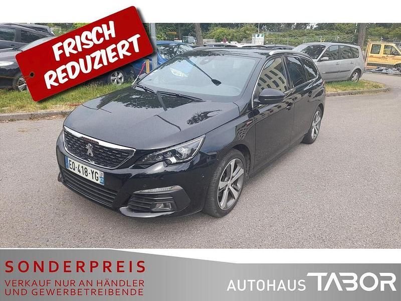 Lackierung schwarz perla nera/ Gebraucht 2017 Peugeot 308 SW Allure GT-Line Kombi | 7.385 € - Bild 1/4