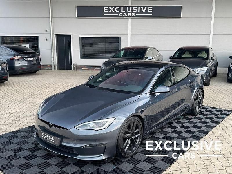 Grau Gebraucht 2023 Tesla Model S Limousine | 63.750 € (Fairer Preis) - Bild 1/4