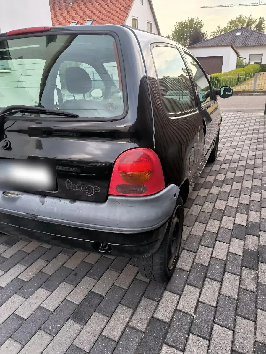 Gebraucht Renault Twingo 52 PS (38 kW) 2001 Schwarz Kleinwagen