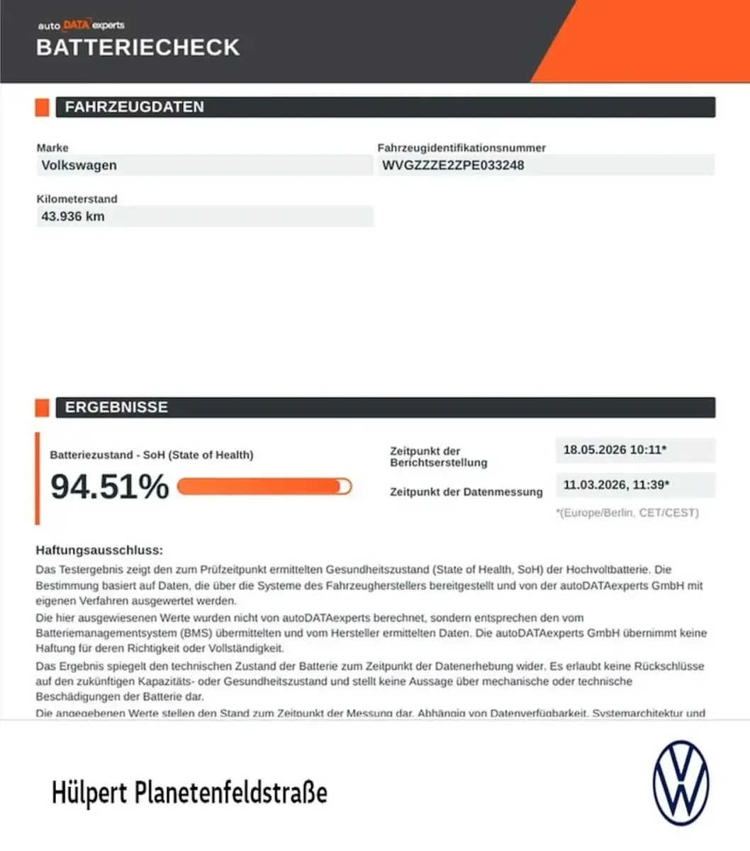 Gebraucht VW ID.4 Pro Performance 150 kW (204 PS) 2023 Schwarz SUV