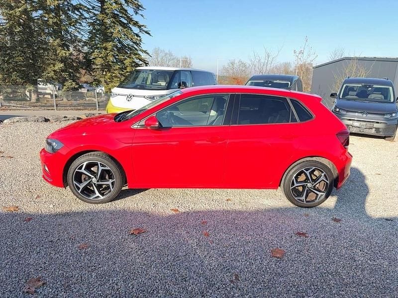 Gebraucht VW Polo Highline 116 PS (85 kW) 2020 Flashrot / titanschwarzceram Kleinwagen