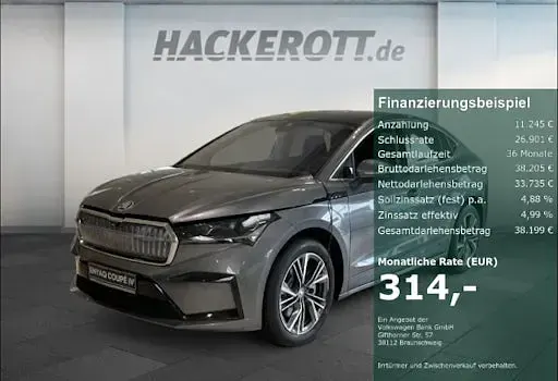 Gebraucht Skoda Enyaq iV Loft 210 kW (286 PS) 2025 Graphite grau metallic SUV
