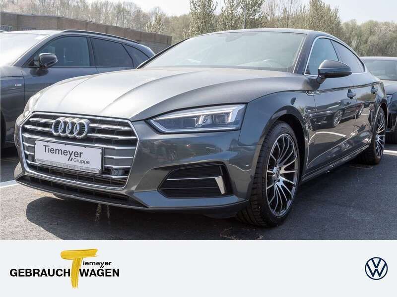 Daytonagrau perleffekt Gebraucht 2018 Audi A5 S-Line Coupé | 23.780 € (Teuer) - Bild 1/4