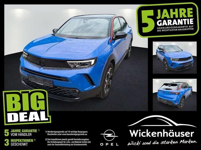 Perl blau/voltaik blau Gebraucht 2021 Opel Mokka GS Line SUV | 16.390 € (Fairer Preis) - Bild 1/4
