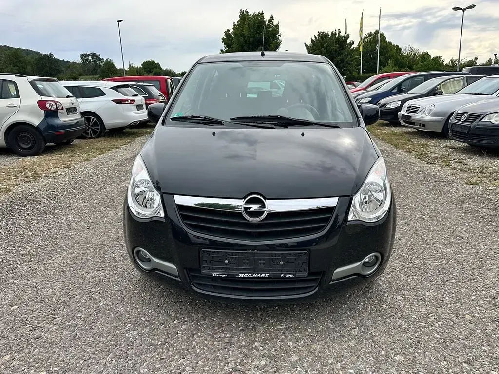 Gebraucht Opel Agila Edition 86 PS (63 kW) 2009 Schwarz Kleinwagen