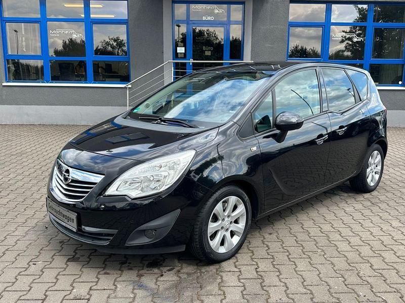 Saphirschwarz mineraleffekt Gebraucht 2011 Opel Meriva Innovation Van / Kleinbus | 4.250 € (Fairer Preis) - Bild 1/4